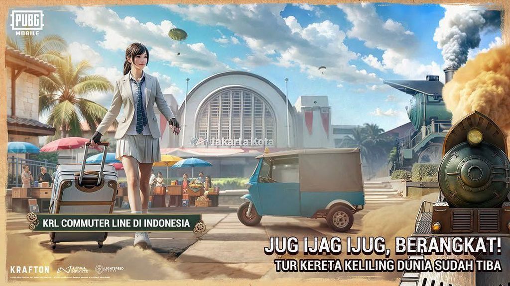 Inovasi Interaktif: PUBG Mobile Hadirkan Looting Corner di Stasiun Jakarta Kota